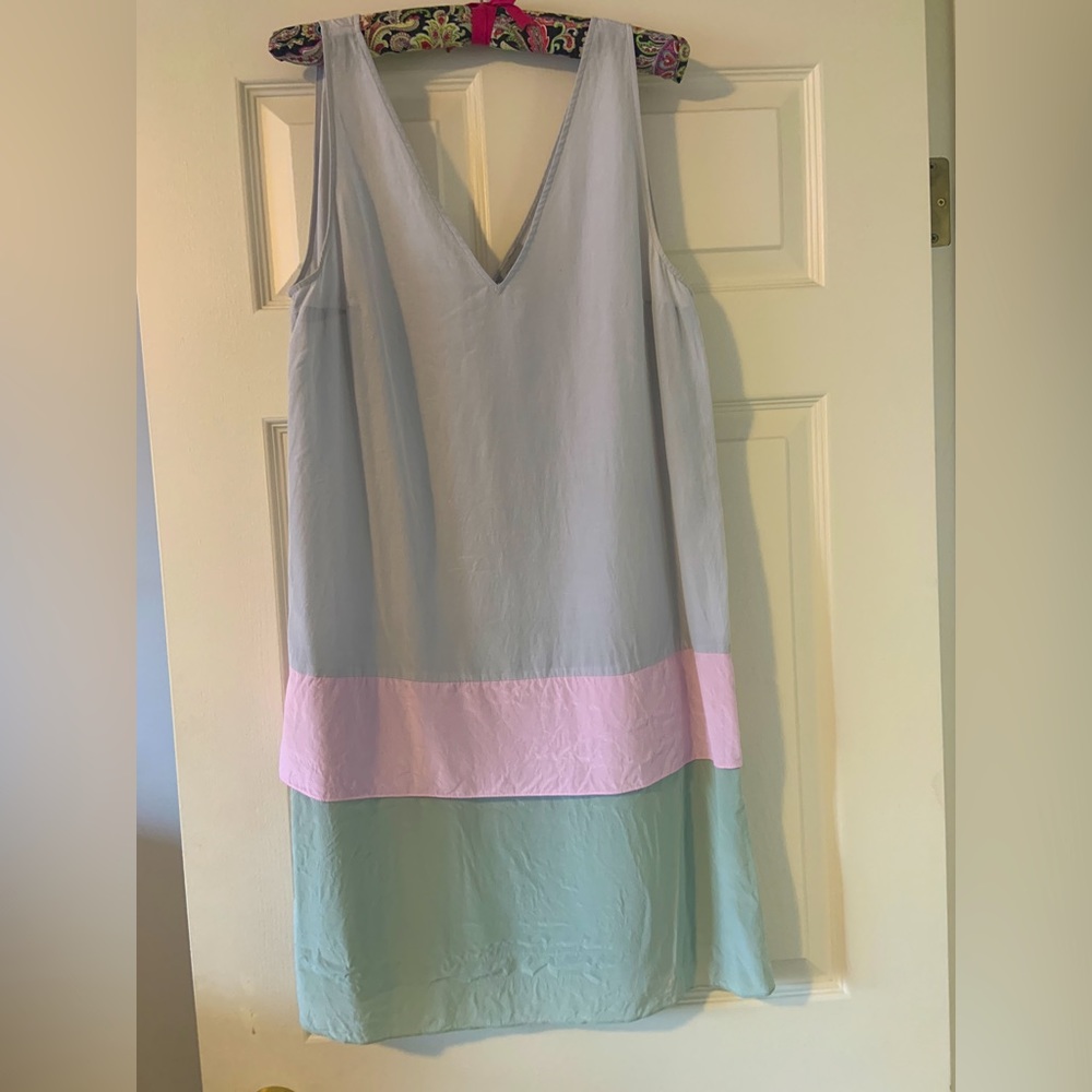 COS pretty silk/ cotton lightweight dress